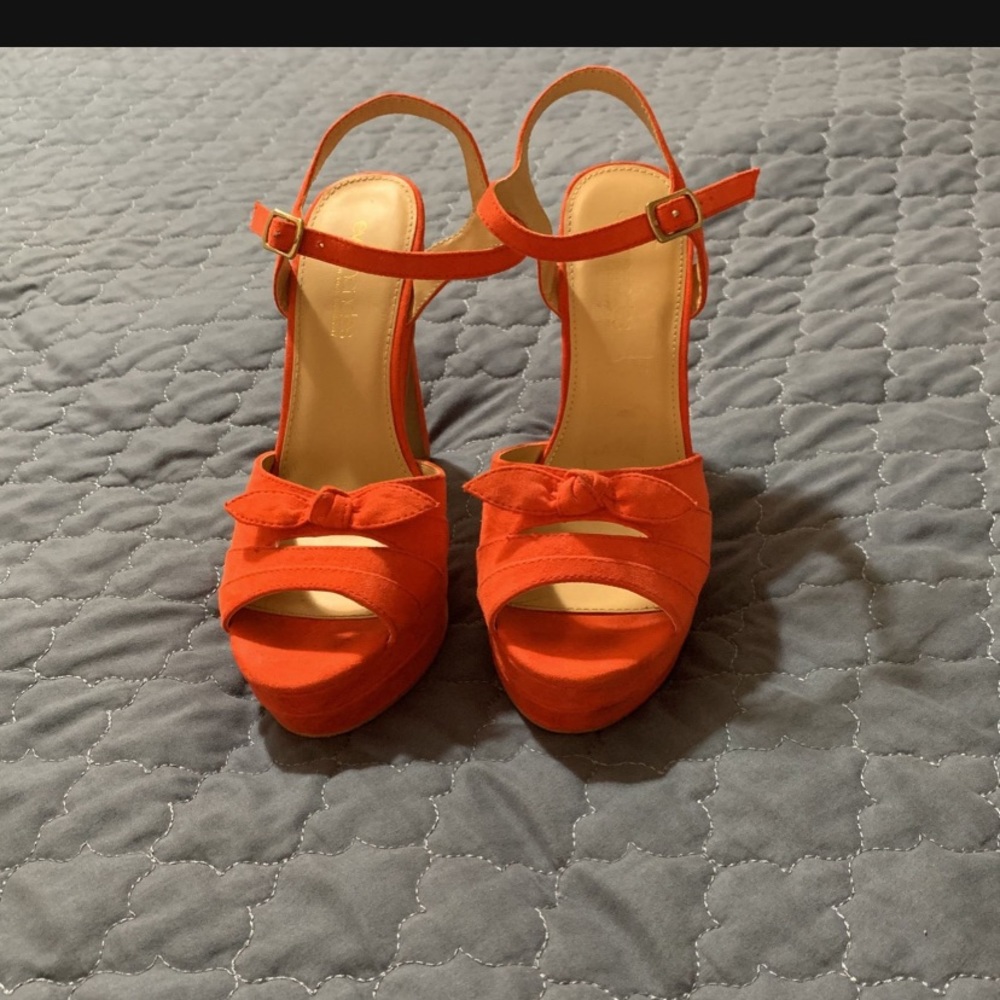 High heels.